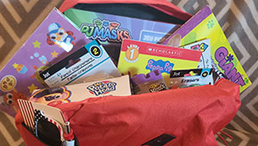 Gift bags and prizes will be given to attendees of vision month events