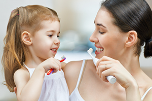 teeth brushing