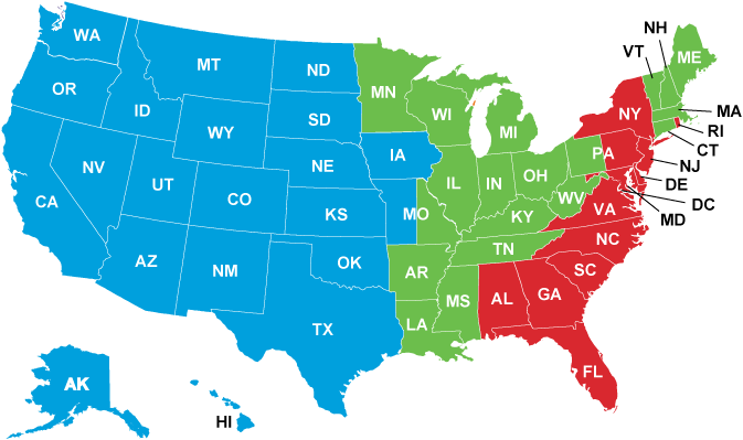 Commercial Mortgage Coverage Map