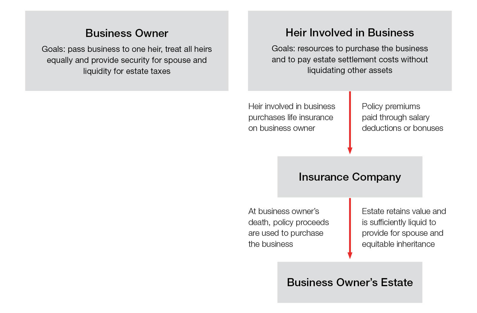 Business owner chart