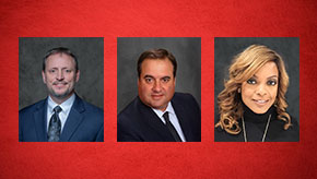 Brad Andelt, Andrew Gunning and Denise Williams are new members of the PEO team at Ameritas