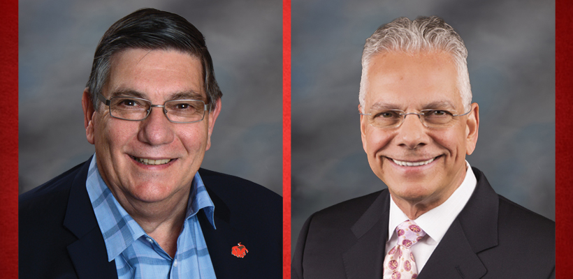 Dan Galli and Joe Pantozzi, newest Ameritas Hall of Fame members.