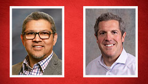 Gaurav Mehra and Bob MacDonald, new senior vice president positions at Ameritas