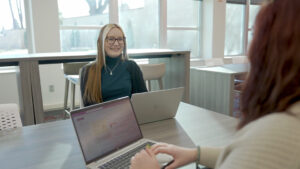 Ameritas associates Parker Barry and Ashley Cole
